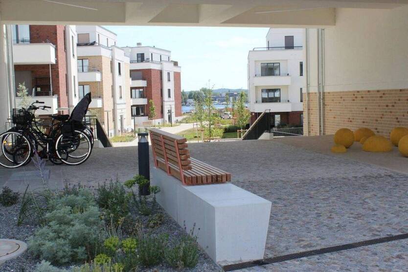 Erstbezug in Grünau an der Dahme! Gehobene NeubauWohnung mit EKB, Terrasse & Gartenanteil