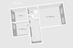 Etagenwohnung Gera Zwötzen - 2 Zimmer, 49 m&sup2;, 325&euro; | Angebot:26814654