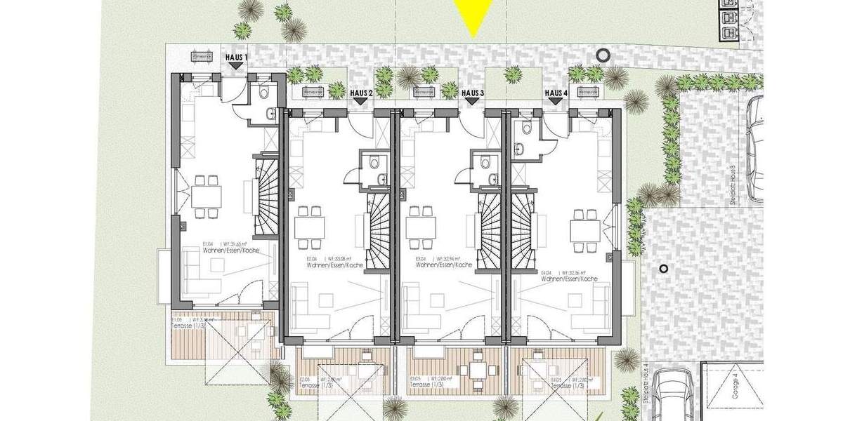 Neubau Reihenmittelhaus in begehrter Wohnlage 4 zimmer