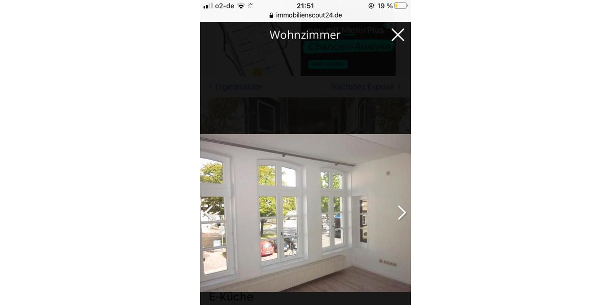 Etagenwohnung Oldenburg Dobbenviertel - 1 Zimmer, 37 m&sup2;, 630&euro; | Angebot:25519800