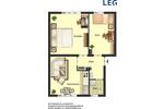 Etagenwohnung Duisburg Duisburg-Mitte - 2 Zimmer, 51 m&sup2;, 519&euro; | Angebot:26646853