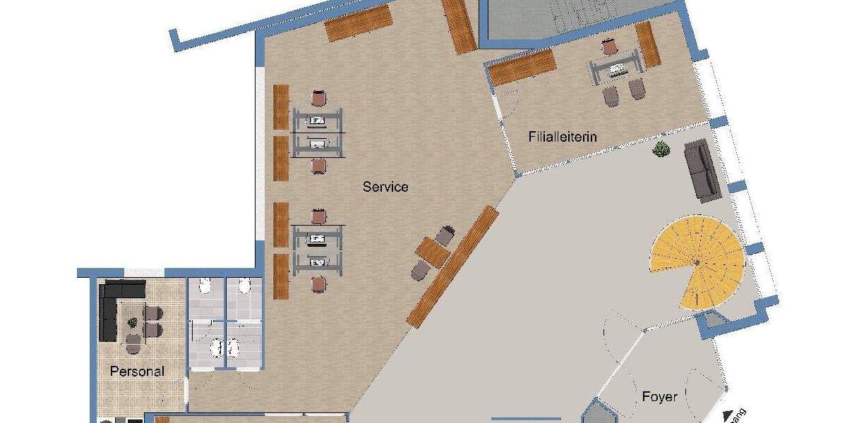 Gewerbeobjekt Remscheid Nord - 5 Zimmer, 257 m&sup2;, 2.190&euro; | Angebot:24027043