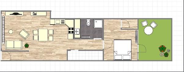 Erdgeschoßwohnung Dillingen (Saar) - 2.5 Zimmer, 70 m&sup2;, 630&euro; | Angebot:26531595