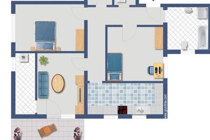 Wohnung Dillenburg - 3.5 Zimmer, 87 m&sup2;, 820&euro; | Angebot:26283679