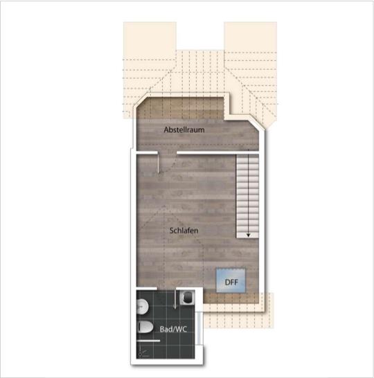Dachgeschoßwohnung Paderborn Univiertel - 2 Zimmer, 93 m&sup2;, 980&euro; | Angebot:26552447