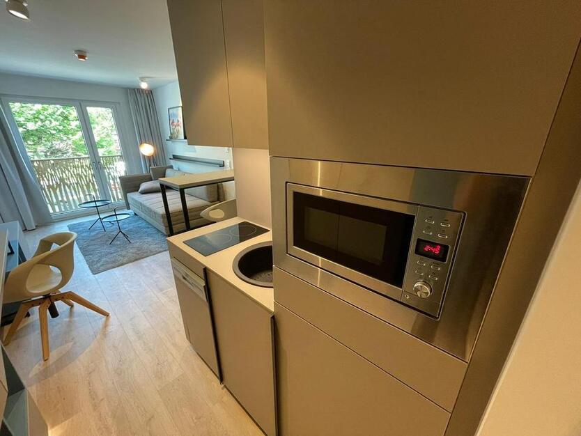 Modernes Apartment im Neubau im Gallusviertel, Monatsweise