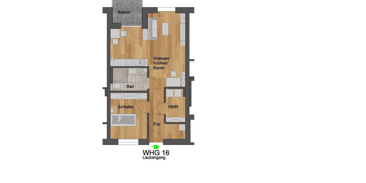 Wohnung zum Mieten in Külsheim 691 € 58.83 m² 2 zimmer