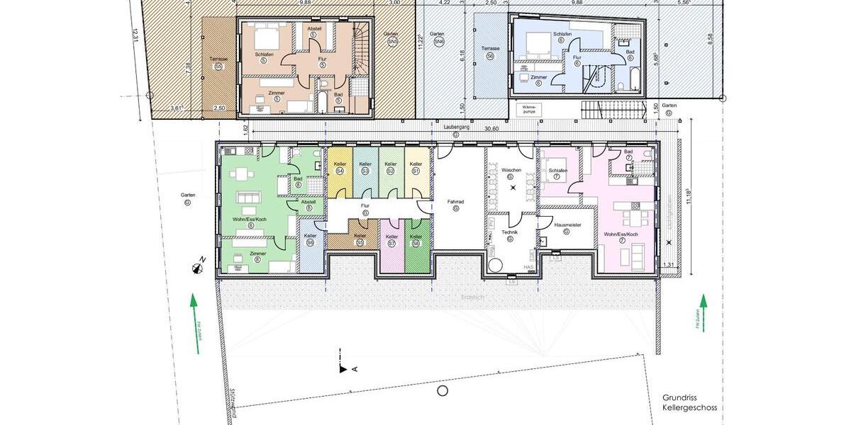 Maisonettenwohnung Schopfloch - 3 Zimmer, 58 m&sup2;, 630&euro; | Angebot:26557772