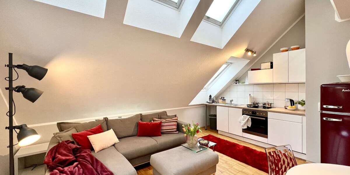 Etagenwohnung Düsseldorf Stadtbezirk 5 - 1 Zimmer, 42 m&sup2;, 960&euro; | Angebot:25648297