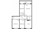 Etagenwohnung Plauen Alt Chrieschwitz - 4 Zimmer, 90 m&sup2;, 451&euro; | Angebot:26365862