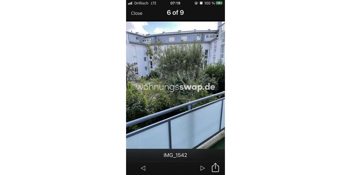 Etagenwohnung München Bogenhausen - 2 Zimmer, 61 m&sup2;, 1.100&euro; | Angebot:26145346