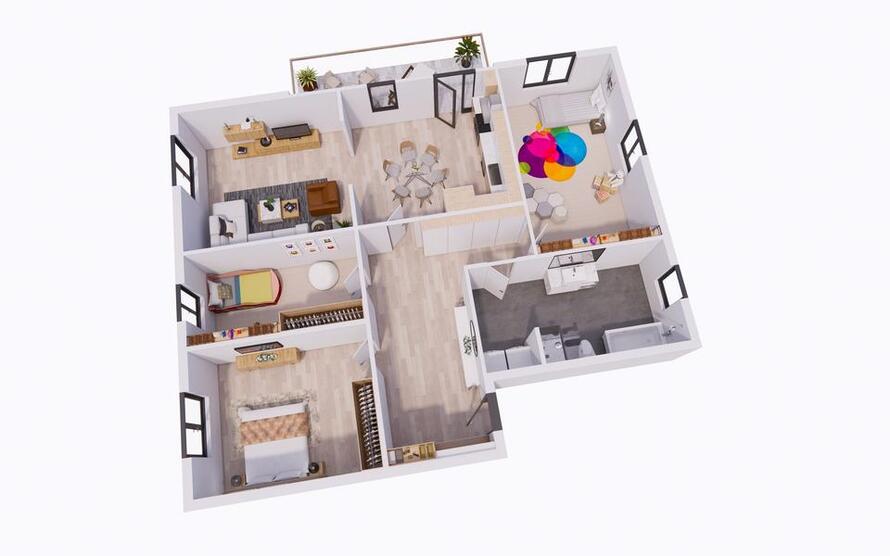 Erstbezug in ruhiger Lage – moderne 4-Zimmer-Wohnung mit Balkon und Top-Anbindung!
