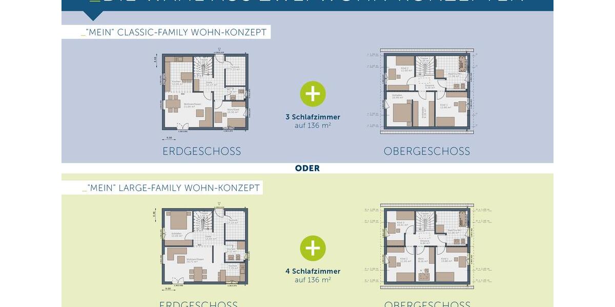 Einfamilienhaus Haltern am See - 5 Zimmer, 136 m&sup2;, 2.100&euro; | Angebot:26664297