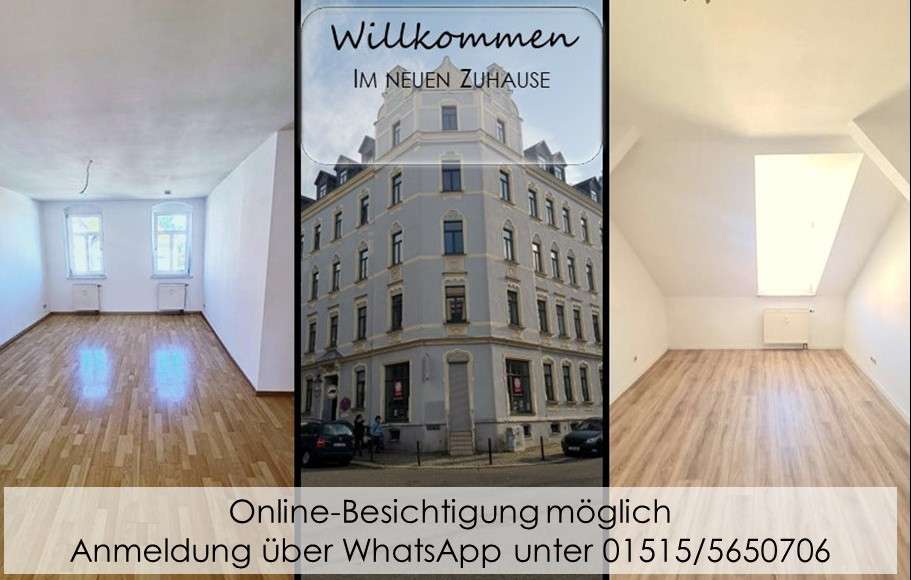 Etagenwohnung Chemnitz Sonnenberg - 3 Zimmer, 120 m&sup2;, 620&euro; | Angebot:26845298
