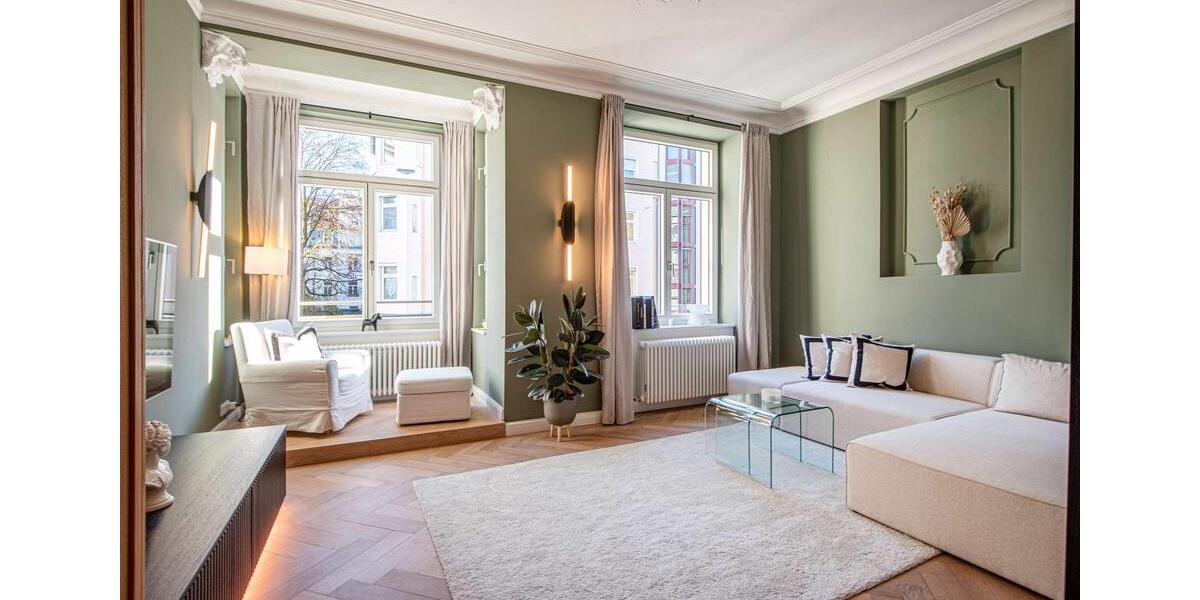 Sehr edel ausgestattete, möblierte 4-Zimmer-Altbauwohnung 4 zimmer