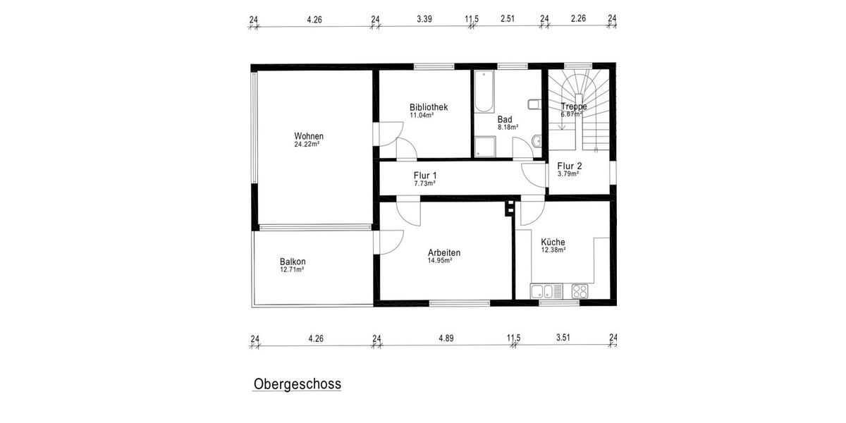 Etagenwohnung Egelsbach - 3 Zimmer, 84 m&sup2;, 1.534&euro; | Angebot:24840543