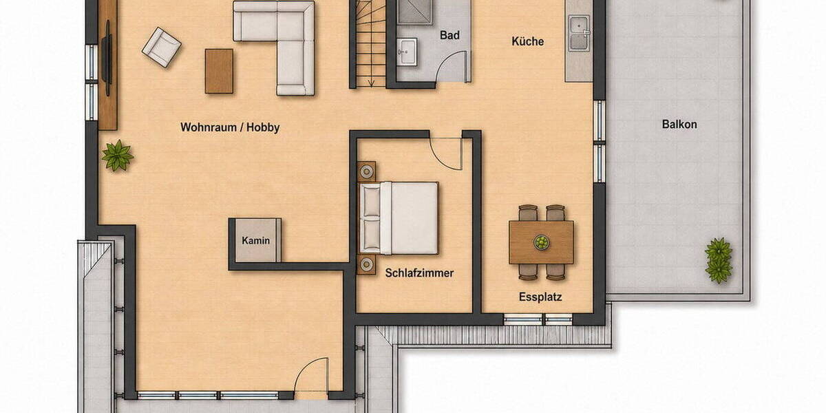 Einfamilienhaus Karlsruhe Durlach - 9 Zimmer, 310 m&sup2;, 4.900&euro; | Angebot:26486639