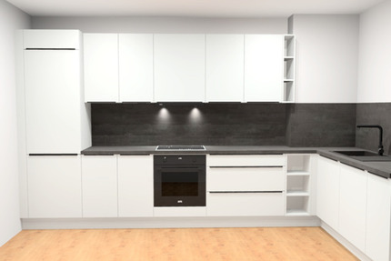 Terrassenwohnung mit Einbauküche direkt am Bunten Garten 3 zimmer