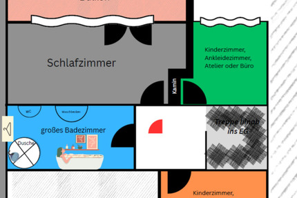 Haus Passau Auerbach - 6 Zimmer, 140 m&sup2;, 1.300&euro; | Angebot:25025244