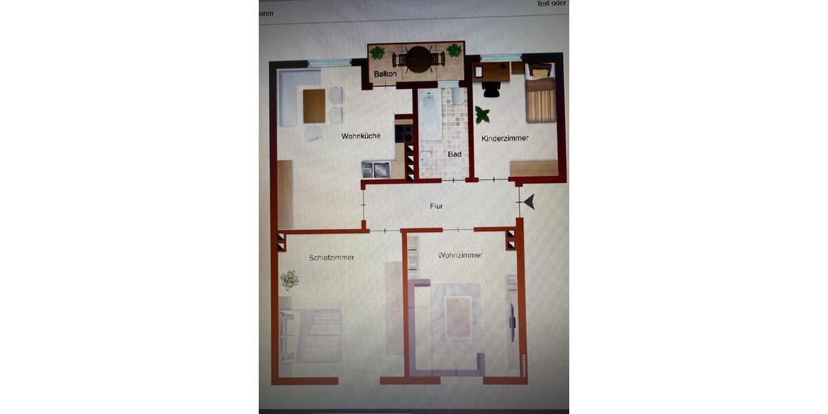 Erdgeschoßwohnung Bremerhaven - 3 Zimmer, 63 m&sup2;, 690&euro; | Angebot:25278957