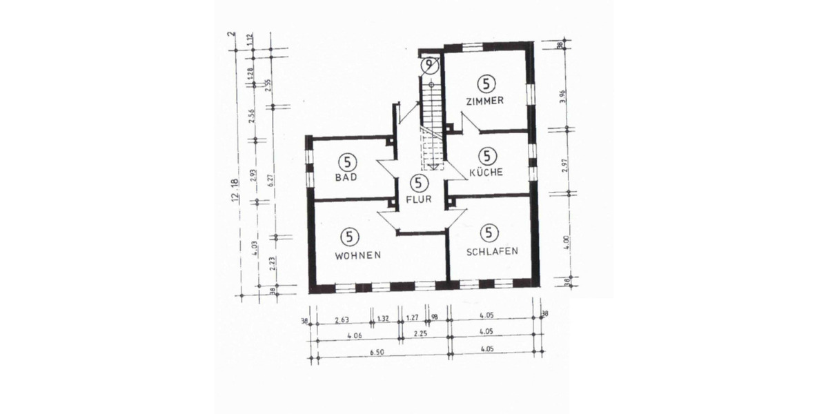 Etagenwohnung Eime - 3 Zimmer, 116 m&sup2;, 815&euro; | Angebot:26080257