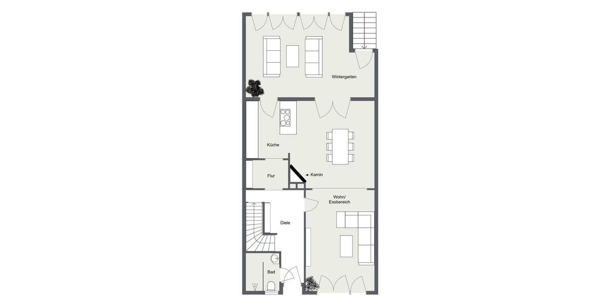 Reihenendhaus Rosengarten - Vahrendorf Vahrendorf - 4 Zimmer, 120 m&sup2;, 1.900&euro; | Angebot:25729483