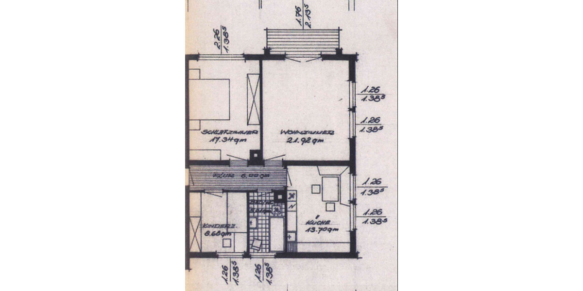 Schöne 3,0 Zimmer Wohnung in zentralem Wohnhaus in Gottmadingen 3 zimmer