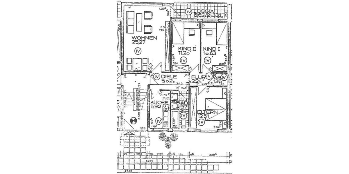 Erdgeschoßwohnung Achim - 4 Zimmer, 85 m&sup2;, 1.400&euro; | Angebot:25233501