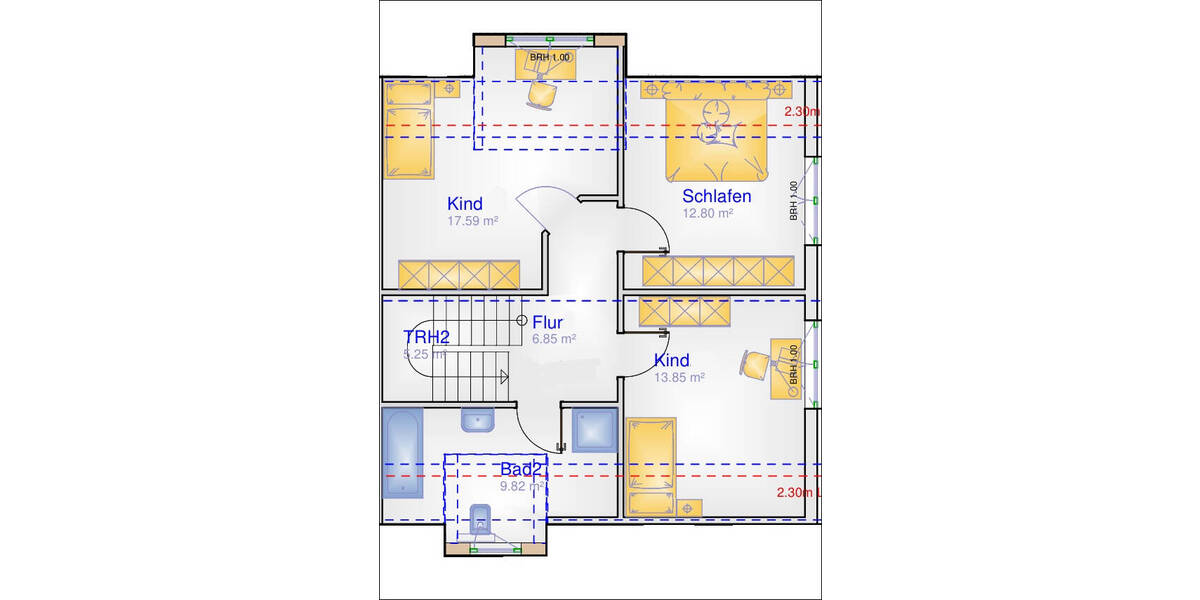 Etagenwohnung Glattbach - 5 Zimmer, 135 m&sup2;, 1.755&euro; | Angebot:26751923