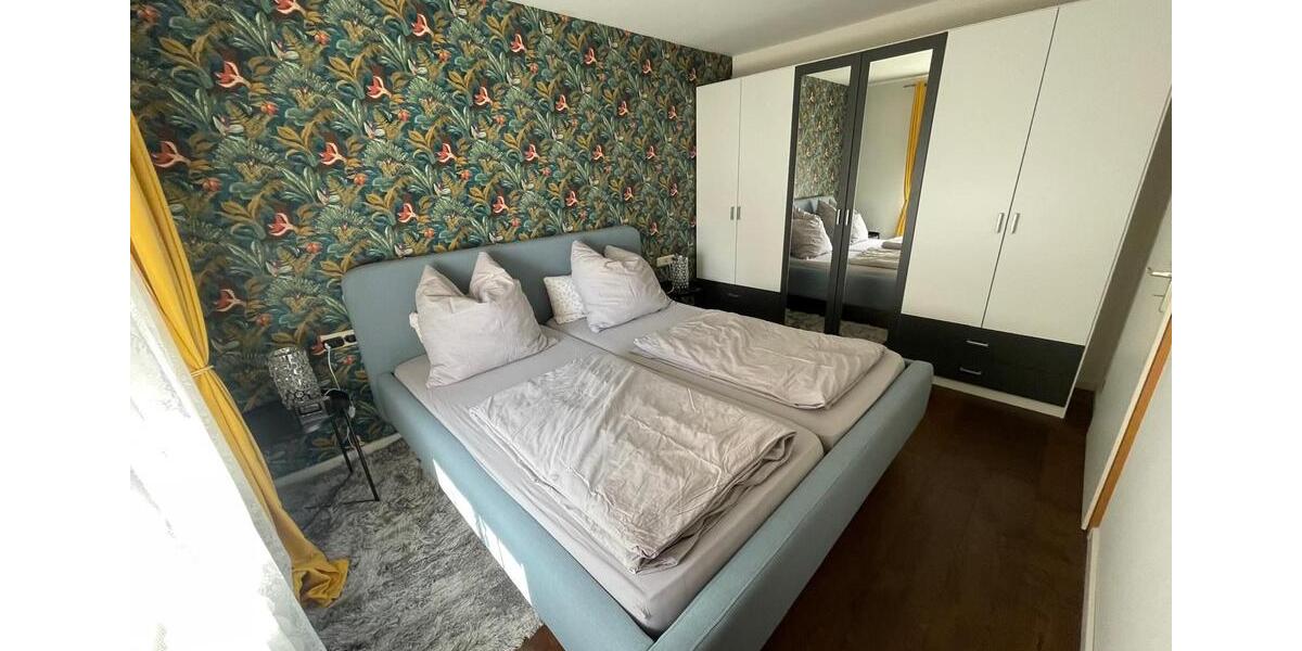 2-Zimmerwohnung mit Balkon, TV, Wlan, BadWc, Küche, Doppelbett, Essplatz, Waschmaschine, Trockner und Parkplatz 2 zimmer