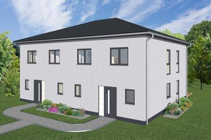 moderne Stadtvilla zur Miete - Erstbezug in energieeffiziente Neubau-Doppelhaushälfte 4 zimmer