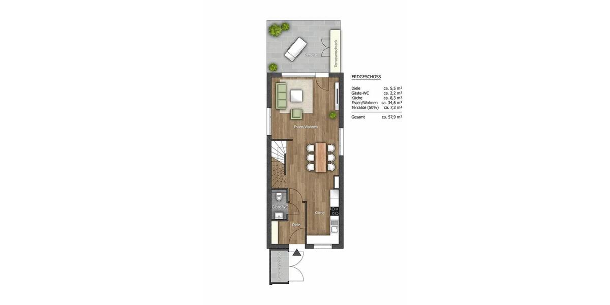 Etagenwohnung Wolfsburg Alt-Wolfsburg - 5 Zimmer, 145 m&sup2;, 1.800&euro; | Angebot:24779315