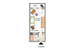 Etagenwohnung Bad Elster - 1 Zimmer, 29 m&sup2;, 190&euro; | Angebot:26534423