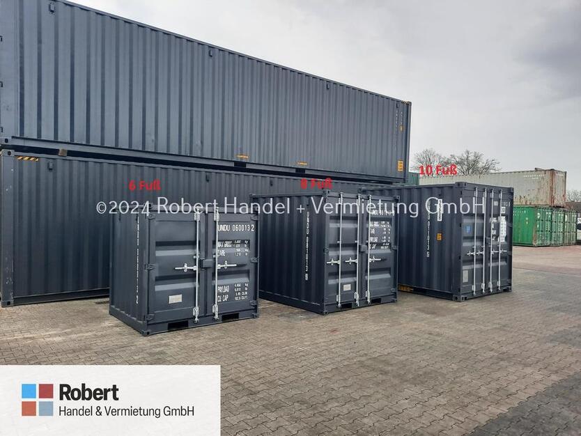 NEU 6 Fuß Lagercontainer, Seecontainer, Container; Baucontainer, Materialcontainer