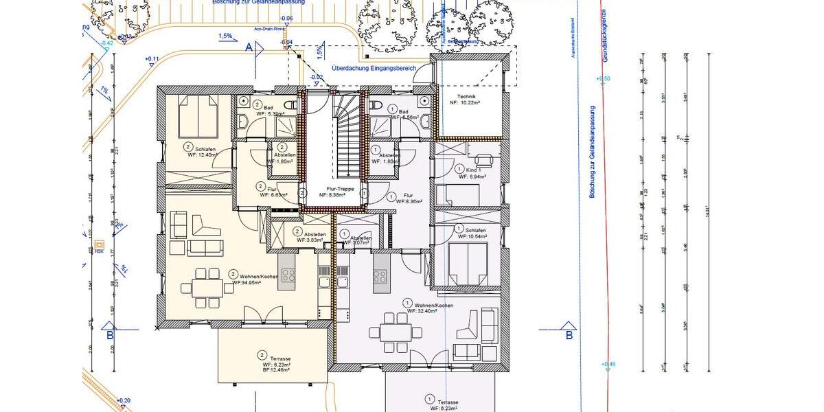 Erdgeschoßwohnung Vilshofen an der Donau - 3 Zimmer, 78 m&sup2;, 780&euro; | Angebot:26618029