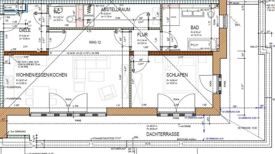 Einfamilienhaus Wadern - 2 Zimmer, 89 m&sup2;, 1.100&euro; | Angebot:25988746