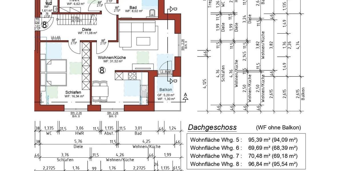 Etagenwohnung Rhauderfehn - 3 Zimmer, 97 m&sup2;, 1.115&euro; | Angebot:24534530