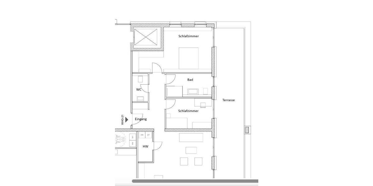 Etagenwohnung Sankt Ingbert St. Ingbert - 3 Zimmer, 145 m&sup2;, 2.050&euro; | Angebot:26205799