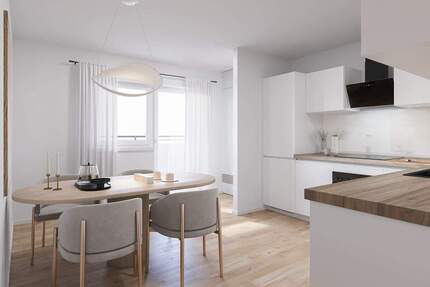 Erstbezug nach Kernsanierung - Moderne 2-Zimmer-Wohnung mit Balkon und Aufzug 2 zimmer