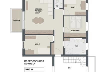Wohnung Kaufering - 4 Zimmer, 93 m&sup2;, 1.437&euro; | Angebot:26020830