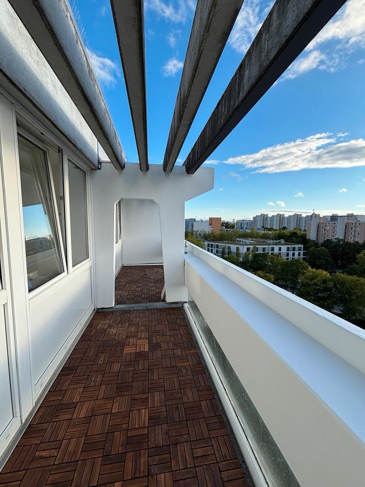 WG-NEUGRÜNDUNG | 8.OG | BALKON | NEUPERLACH | VOLLMÖBLIERT