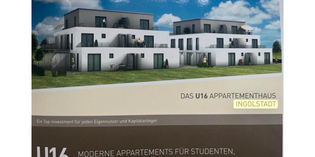 Erdgeschoßwohnung Ingolstadt Nordost - 1 Zimmer, 22 m&sup2;, 795&euro; | Angebot:24744622