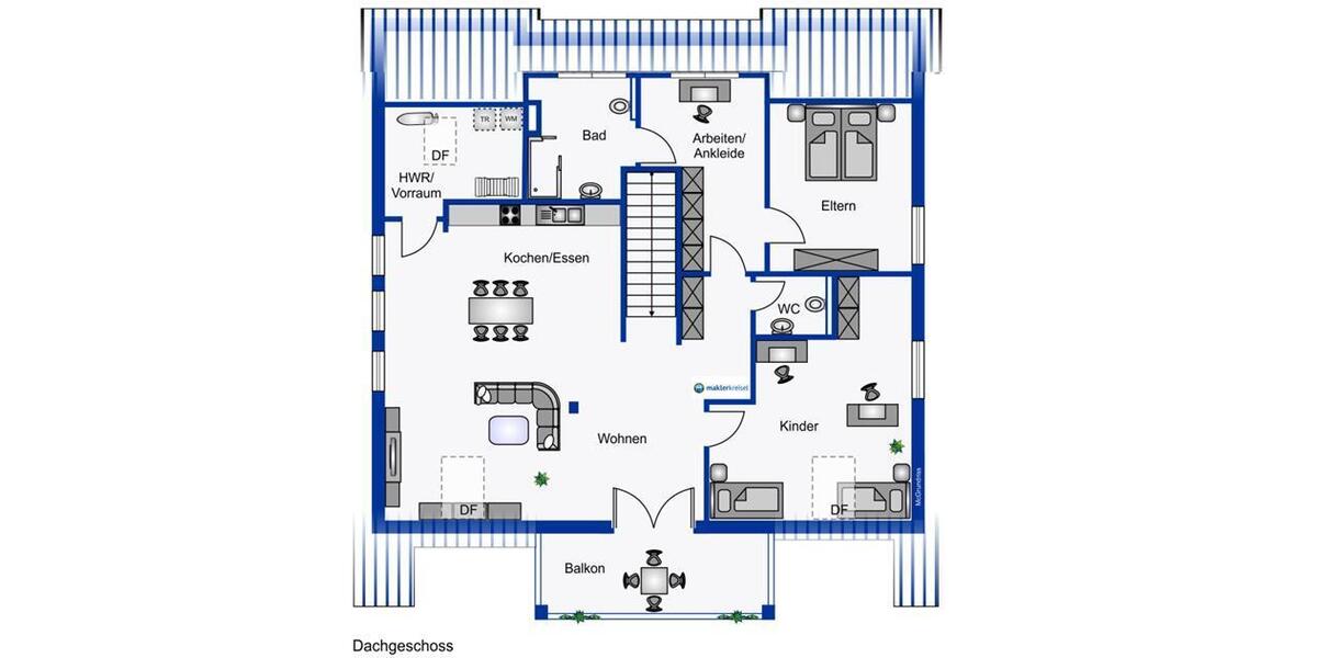 Etagenwohnung Esens - 4 Zimmer, 128 m&sup2;, 1.165&euro; | Angebot:24626187