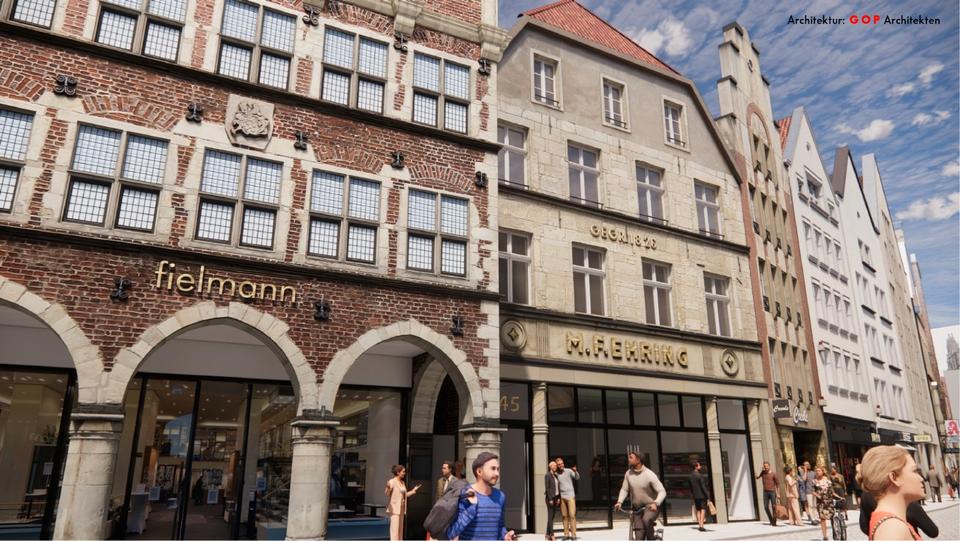 Etagenwohnung Münster - 3 Zimmer, 93 m&sup2;, 2.106&euro; | Angebot:26276367