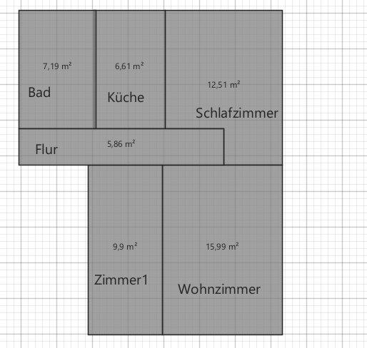 Etagenwohnung Lützen - 3 Zimmer, 59 m&sup2;, 520&euro; | Angebot:26254391