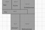 Etagenwohnung Lützen - 3 Zimmer, 59 m&sup2;, 520&euro; | Angebot:26254391