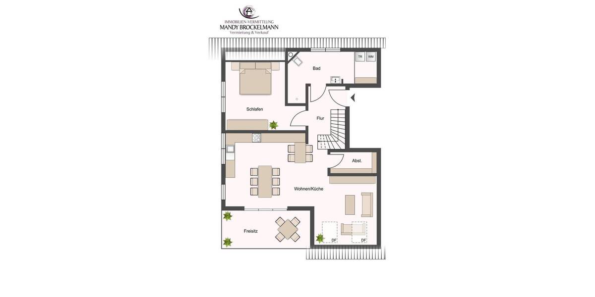 Etagenwohnung Hemmoor Warstade - 3 Zimmer, 96 m&sup2;, 1.055&euro; | Angebot:25692806
