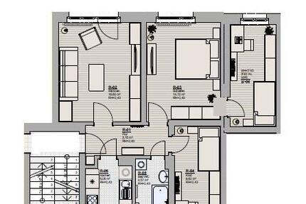 Kleine 4 - Zimmer - Wohnung in Borbergnähe zu vermieten! 4 zimmer