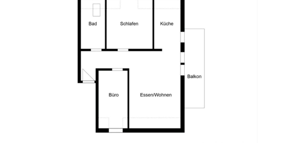 Dachgeschoßwohnung Kösching - 3 Zimmer, 60 m&sup2;, 850&euro; | Angebot:26582312