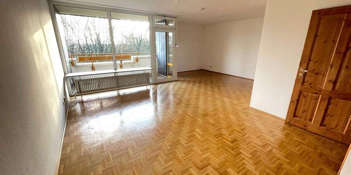 Großzügige 1 Zimmer Wohnung mit Süd Loggia und Blick ins Grüne 1 zimmer